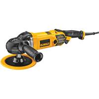 Variable Speed Polisher with Soft Start, 9"/7" Pad, 120 V, 12 A, 0-3500 RPM  TLV918 | TENAQUIP