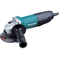 Paddle Switch Angle Grinder with AC/DC Switch, 4-1/2", 120 V, 6 A, 11000 RPM  TNB081 | TENAQUIP