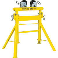 Pro Roll™ Pipe Stand, 2000 lbs. Load Capacity, 36" Pipe Capacity  TTT500 | TENAQUIP