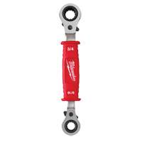 Lineman's 4-in-1 Insulated Ratcheting Box Wrench  UAF946 | TENAQUIP