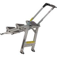 Tilt & Roll Step Stool Ladder, 3 Steps, 34" x 22" x 50.75" High  VD439 | TENAQUIP