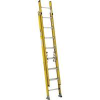 Extension Ladder, 375 lbs. Cap., 13' H, Grade 1AA  VD532 | TENAQUIP