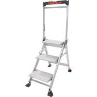 Jumbo Step™ Ladder, 2.2', Aluminum, 375 lbs. Capacity, Type 1AA  VD613 | TENAQUIP