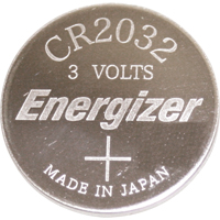 CR2032 - Lithium Batteries, 3 V  XC004 | TENAQUIP
