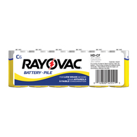 Rayovac<sup>®</sup> Zinc Carbon C Batteries  XG850 | TENAQUIP
