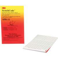 ScotchCode™ Pre-Printed Wire Marker Book  XH304 | TENAQUIP