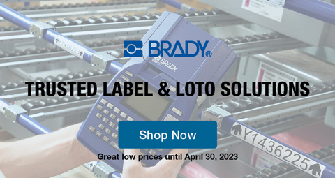 Save Now on Featured Items From Brady